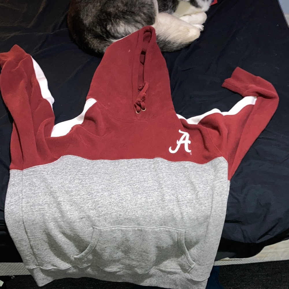 Alabama vintage sweatshirt red and white and gray